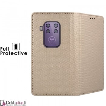 Telone smart magnet atverčiamas dėklas - auksinės spalvos (Motorola Moto Zoom) Telone smart magnet atverčiamas dėklas - auksinės spalvos (Motorola Moto Zoom)